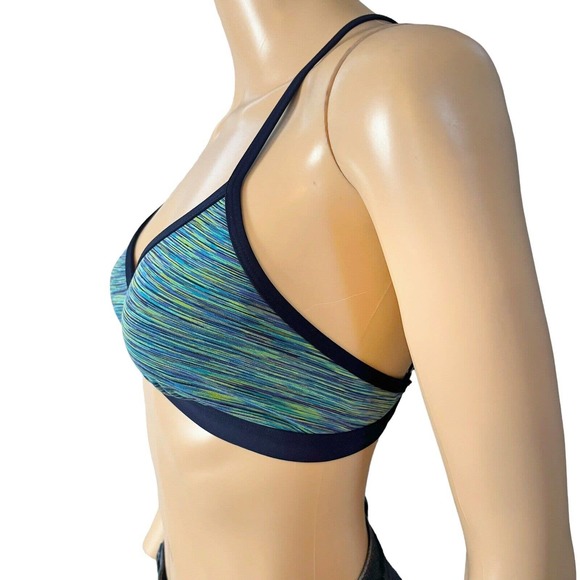 Athleta Paddle Out Bikini Top Triangle Space Dye Strappy - Picture 3 of 6